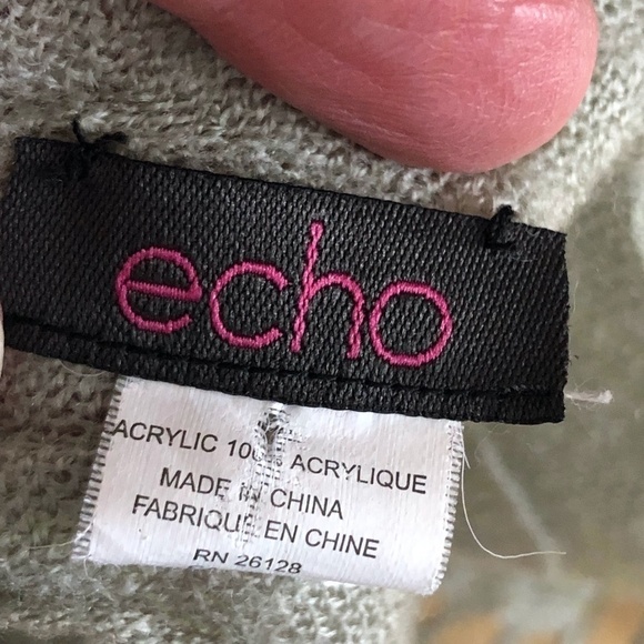 ECHO Textured Gauze Neutral Scarf - Picture 2 of 8